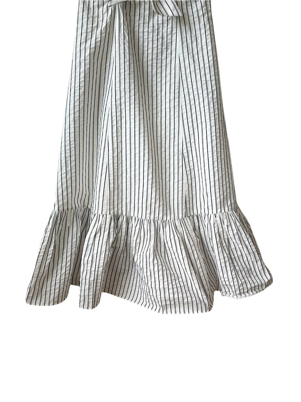 CINQ A SEPT Laurel Cold-Shoulder Knotted Cutout Midi Dress - Picture 9 of 14